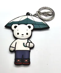 ファミリア　ハンターコラボ　ラバーキーホルダー•チャーム中古品