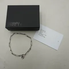 VIVIFY ビビファイ Rectangle Chain Bracelet レクタングル チェーン ブレスレット シルバー925 VFBL-001 276Q★4