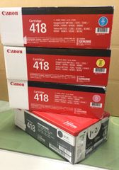 Canon キヤノン 純正トナー 418 3本セット 楽天市場】【純正品 3色セット】 キャノン トナーカートリッジ418 3色