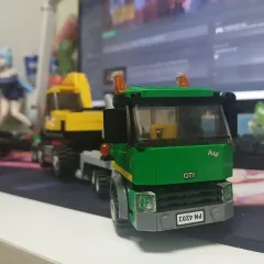 LEGOブロック シティ 4203 サン 굴착기 運搬トラック