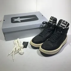 [城東80-050] CONVERSE × RICK OWENS DRKSHDW コンバース × リックオウエンスダークシャドウ TURBOWPN ミッド スニーカー ブラック 29cm