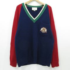 Gucci セーター Vネック☆即決で-3,000円 - メルカリ