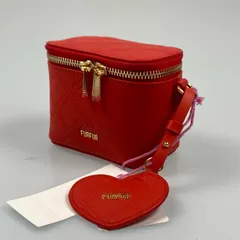 【姫路東店】 中古 furfur | ファーファー その他バッグ マイクロキルティングバニティバッグ RWGB252503 2025S/S  レッド 【121】