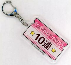 [중고] 열쇠 고리 로고 10 연 가샤 티켓 아크릴 열쇠 고리 [THE IDOLM @ STER SHINY COLORS 6.5th Anniversary LIVE]