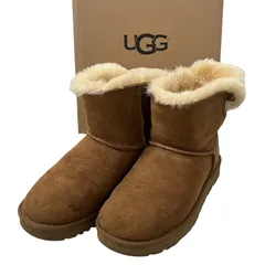 UGG ミニベイリーボウII チェスナット 23cm リボン ムートンブーツ 正規品 防水仕様