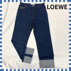 正規 LOEWE ロエベ LOGO DENIM PANTS ロゴ デニム パンツ - メルカリ