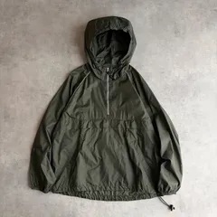 90s〜00s/OLD NAVY/アノラックパーカー/パッカブル/プルオーバー/ハーフジップ/カンガルーポケット/収納/グリーン/jmaple