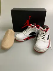 【中古品】NIKE ナイキ AIR JORDAN 5 RETRO LOW 819171-101 エアジョーダン5 レトロ ロー スニーカー メンズ シューズ 靴 【160-260127-em-06-min】