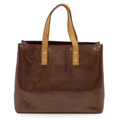 LOUIS VUITTON ルイ ヴィトン モノグラムヴェルニ リードPM ハンドバッグ トートバッグ ミニトート レザー エナメル ヴィオレット パープル M93578