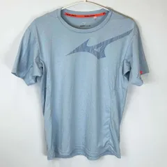 ミズノ ドライTシャツ 半袖 クイックドライPLUS M ライトブルー 32MAA026 MIZUNO スポーツウェア