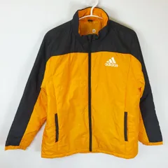 アディダス ナイロン ウインドブレーカー ジャケット 160 オレンジ BS1888 ジュニア ADIDAS スポーツ サッカー ウェア