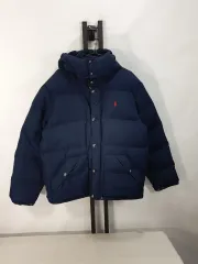 ポロラルフローレン ダウンジャケット エルムウッド パファーダウンジャケット ネイビー 新モデルタブ L