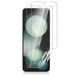 【特価商品】Z Flip6 SC-54E Galaxy フィルム ギャラクシーZ フリップ6 SC-54E Samsung 保護フィルム 【larfbulroc】TPU製・縁を浮かない・高透過率・超薄型・指紋防止・画面鮮やか高精細・貼り付け簡単 Galaxy