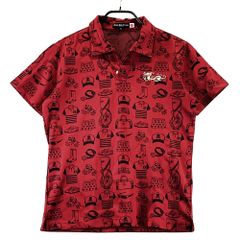 新品【カステルバジャック】ディズニー ゴルフ 伸縮 半袖ポロシャツ46