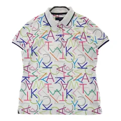 サイズ：L CALLAWAY キャロウェイ  半袖ポロシャツ 総柄 ホワイト系 [240101610447] ゴルフウェア レディース ストスト