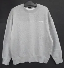 26g-115x【中古】THE NORTH FACE　ﾉｰｽﾌｪｲｽ　NEVER STOP ING CREW　裏起毛　ｸﾙｰﾈｯｸ　ｽｳｪｯﾄ　MIXｸﾞﾚｰ/XLｻｲｽﾞ