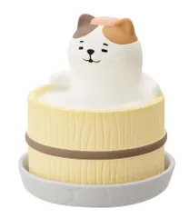 電源不要のマスコット加湿器 ゆるり日和 ねこ / 加湿器 電気不要 気化式