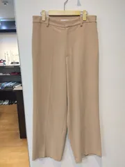 M20　23区 MY STANDARD　23区マイスタンダード　パンツ　ベージュ　センタープレス　きれいめ　大きなサイズ　46サイズ