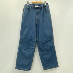 【姫路東店】 中古 Gramicci | グラミチ パンツ オーバーデニムパンツ GMP4-F1092 クライミングパンツ ブルー サイズ：L 【107】