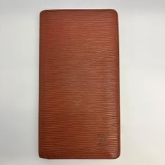 美品】LOUIS VUITTON エピ ポルトカルト クレディ 長札 ブラウン