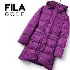 FILA GOLF フィラゴルフ ピンクパープル レディース アウター ジャケット ダウンジャケット 【Mサイズ】161KJ