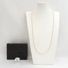 MISTY COLLECTION / ミスティーコレクション ◆ネックレス&ピアスセット/925刻印/K18/フェイクパール/箱付き 【ネックレス/ペンダント/トップ/アクセサリー】 レディースファッション