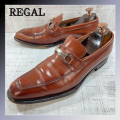 リーガル ローファー メンズ 23.5 レザー ブラウン - メルカリ