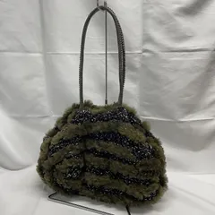 ◇ ANTEPRIMA アンテプリマ ワイヤー バッグ ファー ビーズ 【使用感ふつう】鞄 ハンドバッグ  / 中古 012706