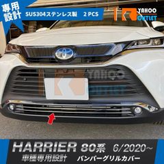 未使用品】トヨタ 60ハリアー純正フロントバンパーロアグリル新車外し
