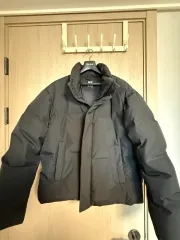 ユニクロ シームレス ダウン ジャケット ブラック L 出品