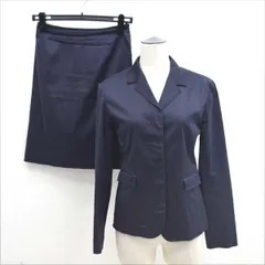 COMME CA DU MODE / コムサデモード ◆セットアップ/ジャケット/スカート/ネイビー/サイズM  レディースファッション