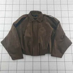 ◇ Θ ザラ ZARA 4344/655/716 スエード調ジャケット ブラウン系 メンズ E  【1601150031419】