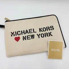 極美品 マイケルコース クラッチバッグ セカンドバッグ ベージュ