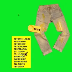 280リーバイス501メンズレディースデニムヴィンテージデニムショップ ウォッシュストレートライトブルー インディゴデニム インディゴデニムクラッシュデニム