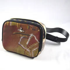 Vivienne Westwood / ヴィヴィアンウエストウッド ■ヴィンテージ オーブ ボディバッグ キャンバスレザー  ブランド