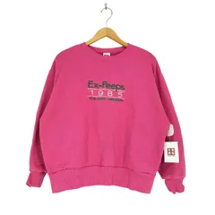 ロデオクラウンズ RODEO CROWNS Multi Graphic フロント刺繍クルーネックスウェット レディース  FREE