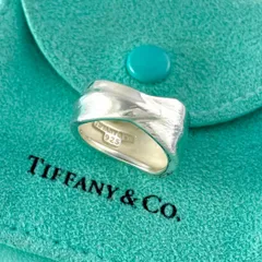 ティファニー 10号 リーフ 葉 リング シルバー 925 P118fe