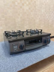 ◆中古◆格安◆リンナイ◆グリル付ガステーブル◆RTE564BKL◆都市ガス用◆2020年製◆ガスコンロ◆ガス台