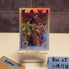 TOPPS FOCUS FCバルセロナ シャビ・エルナンデス 直筆サインカード