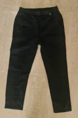 ブラック 起毛 ズボン 27