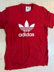 アディダス 赤 半袖 Tシャツ L 出品