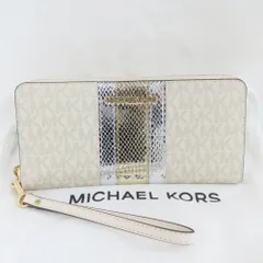 Ts609412 マイケルコース 長財布 ジェット セット トラベル MK シグネチャー ゴールド系 35F4GTVE7V レディース Michael Kors 超美品