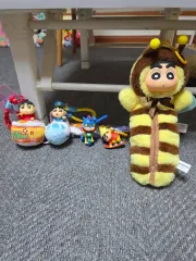 新品 クレヨンしんちゃん キャラクター ぬいぐるみ キーホルダー フィギュア 5種 セット