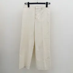 ESTNATION /エストネーション ◆ワイドパンツ/ストレッチ/ホワイト/サイズ38 62-109-07-090145  レディースファッション