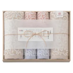 【ギフト】[タオル類]今治謹製 紋織タオル タオルセット(木箱入) C-A