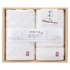 【ギフト】[タオル類]今治タオル 貴布尽4 ウォッシュタオル2P