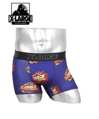 新品 未使用 X-LARGE エクストララージ 下着 XL FIRE LOGO メンズ ボクサーパンツ 518689【メール便】 ブルーのサムネイル