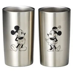 【ギフト】[食器]ディズニー ステンレス真空タンブラーペアセットS2 300ml 82671