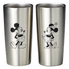 【ギフト】[食器]ディズニー ステンレス真空タンブラーペアセットS2 440ml 82670
