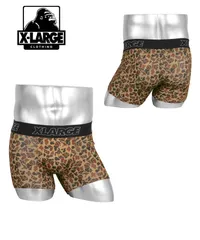 新品 未使用 X-LARGE エクストララージ 下着 X-LARGE メンズ ボクサーパンツ 518691【メール便】 レオパードベージュ